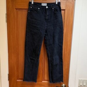 Everlane Midnight Black Cropped Jeans